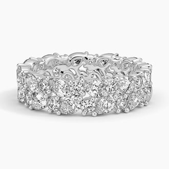 20th Anniversary Olivetta Eternity Lab Diamond Ring