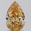 1.20 Ct. Fancy Intense Yellow Pear Lab Grown Diamond