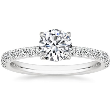 18K White Gold Amelie Diamond Bridal Set