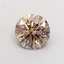 1.73 Ct. Fancy Light Brown Round Lab Grown Diamond
