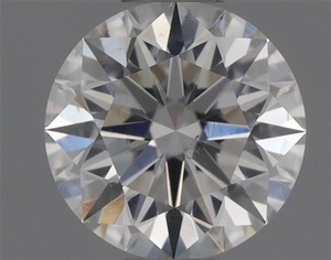 Round diamond — real photo