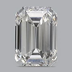 Emerald diamond — real photo