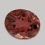 10.0x8.1mm  Pink  Oval   Tourmaline