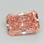 2.56 Ct. Fancy Vivid Pink Radiant Lab Grown Diamond
