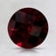 7.5x7.3mm Unheated Purple Modified Round Rhodolite Garnet