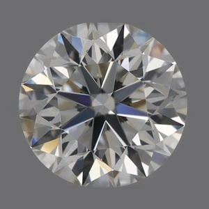 Round diamond — real photo
