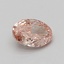 1.33 Ct. Fancy Vivid Pink Oval Lab Grown Diamond
