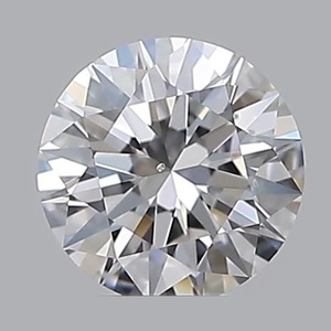 Round diamond — real photo