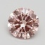2.01 Ct. Fancy Intense Pink Round Lab Grown Diamond