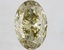 5.10 Ct. Fancy  Yellow Oval Lab Grown Diamond