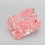 9.11 Ct. Fancy Vivid Pink Radiant Lab Grown Diamond
