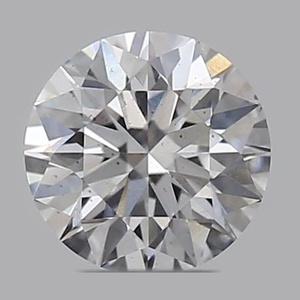 Round diamond — real photo