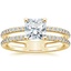 18K Yellow Gold Linnia Diamond Ring (1/2 ct. tw.), smalltop view