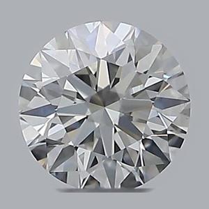 Round diamond — real photo