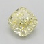 1.01 Ct. Fancy Yellow Cushion Diamond