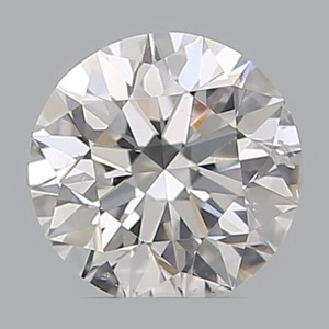 Round diamond — real photo