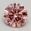 1.51 Ct. Fancy Intense Pink Round Lab Grown Diamond