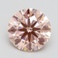 2.52 Ct. Fancy Intense Pink Round Lab Grown Diamond