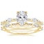 18K Yellow Gold Palais Diamond Bridal Set