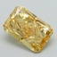 5.07 Ct. Fancy Vivid Yellow Radiant Lab Grown Diamond