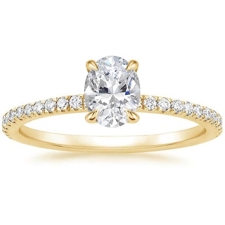 18K Yellow Gold Luxe Viviana Diamond Bridal Set (1/2 ct. tw.)