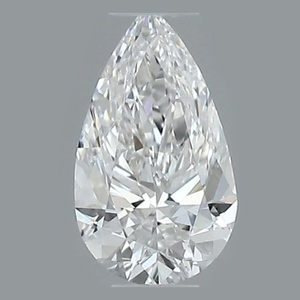 Pear diamond — real photo