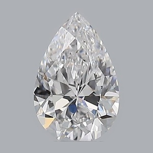 Pear diamond — real photo