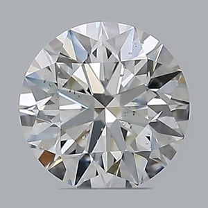 Round diamond — real photo