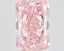 10.03 Ct. Fancy Pink Radiant Lab Grown Diamond