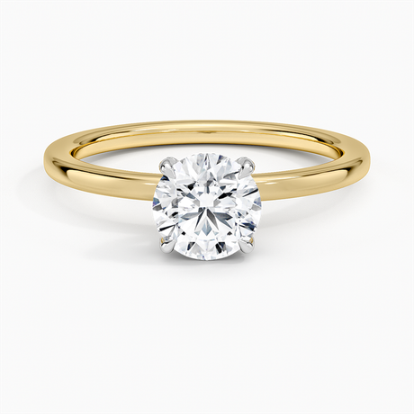 Mixed Metal Lumiere Diamond Ring