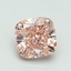 5.03 Ct. Fancy Intense Pink Cushion Lab Grown Diamond