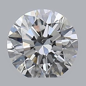 Round diamond — real photo