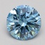 2.00 Ct. Fancy Blue Round Lab Grown Diamond