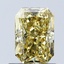 1.02 Ct. Fancy Vivid Yellow Radiant Lab Grown Diamond