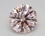 3.53 Ct. Fancy Pink Round Lab Grown Diamond