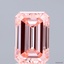 2.03 Ct. Fancy Intense Pink Emerald Lab Grown Diamond