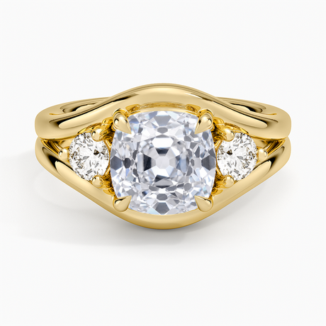 Frame Three Stone Diamond Ring (1/3 ct. tw.)