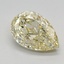 2.22 Ct. Fancy Light Yellow Pear Lab Grown Diamond