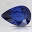 9.5x6.6mm Premium Blue Pear Sapphire