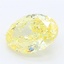 2.48 Ct. Fancy Intense Yellow Oval Lab Grown Diamond