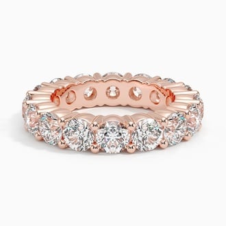 Eternity Diamond Ring (5 ct. tw.) in 14K Rose Gold