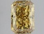 3.10 Ct. Fancy Intense Brownish Yellow Radiant Lab Grown Diamond