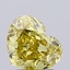 1.78 Ct. Fancy Intense  Yellow Heart Lab Grown Diamond