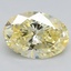 1.08 Ct. Fancy Intense Yellow Oval Lab Grown Diamond