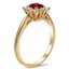 The Geres Ring, smalltop view on a hand