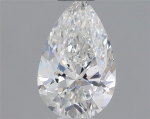 Pear diamond — real photo