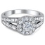 Modern Diamond Vintage Ring