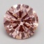 2.00 Ct. Fancy Intense Pink Round Lab Grown Diamond