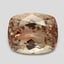 12.1x10.0mm Unheated Bi-Color  Cushion   Sunstone