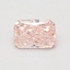 0.64 Ct. Fancy Intense Pink Radiant Lab Grown Diamond